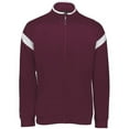 thumbnail image 1 of Holloway 229579.380.XL Adult Limitless Jacket, Maroon & White - Extra Large, 1 of 2