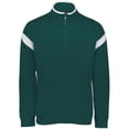 thumbnail image 1 of Holloway 229579.438.2XL Adult Limitless Jacket, Dark Green & White - 2XL, 1 of 2