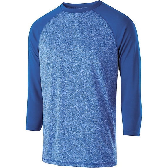 Holloway 2XL Typhoon Shirt Royal Heather/Royal 222538