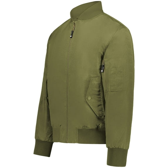 Holloway 3XL Flight Bomber Jacket Army Green 229532