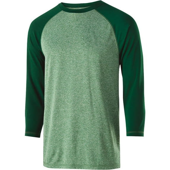 Holloway 3XL Typhoon Shirt Forest Heather/Forest 222538