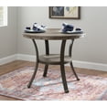 thumbnail image 1 of Holloway 42" Round Counter Height Pub Table, Pewter, 1 of 8