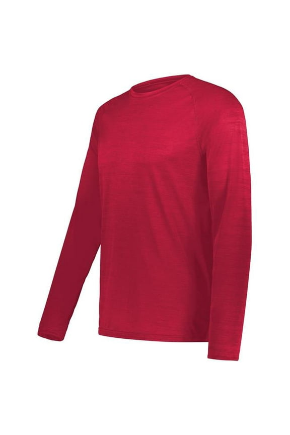 222559.T20.XL All-Pro Long Sleeve T-Shirt, Scarlet Heather - Extra Large