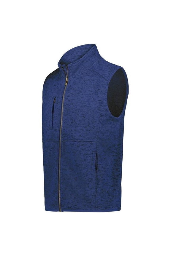 223542.U22.2XL Alpine Sweater Fleece Vest, Navy Heather - 2XL