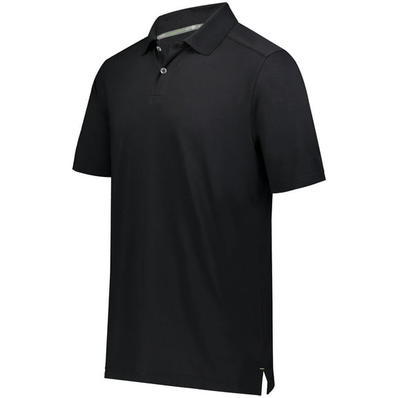 Holloway B10664506 Repreve Eco Polo Shirt, Black - Extra Large