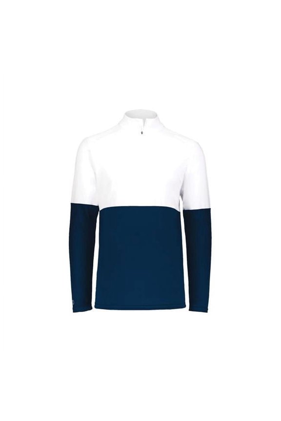 B22664726 Momentum Team Quarter-Zip Pullover Jacket, Scarlet & White - Extra Large