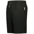 thumbnail image 1 of Holloway B23464503 Eco Revive Ventura Soft Knit Shorts, Black - Small, 1 of 1