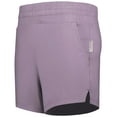 thumbnail image 1 of Holloway B24364213 Eco Revive Women Ventura Soft Knit Shorts, Lavender - Small, 1 of 1