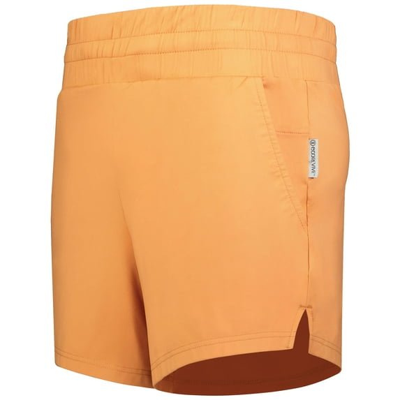 Holloway B24364296 Eco Revive Women Ventura Soft Knit Shorts, Terracotta - Extra Large