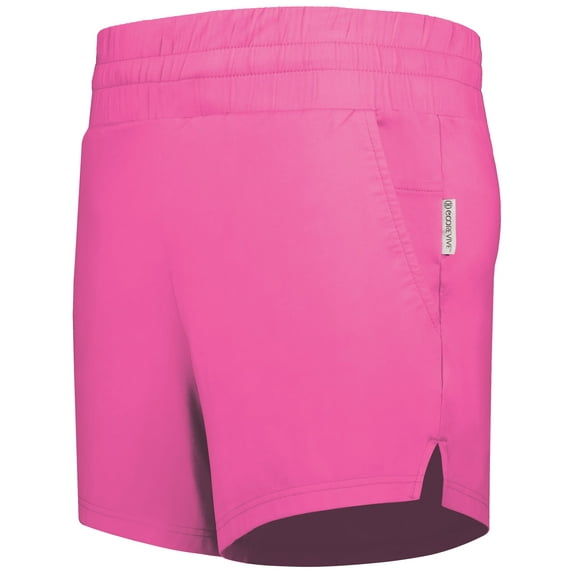 Holloway B24364307 Eco Revive Women Ventura Soft Knit Shorts, Orchid - 2XL