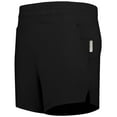 thumbnail image 1 of Holloway B24364503 Eco Revive Women Ventura Soft Knit Shorts, Black - Small, 1 of 1