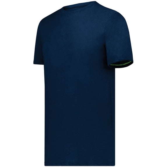 Holloway B25464257 Eco-Revive Tri-Blend T-Shirt, Storm Heather - 2XL