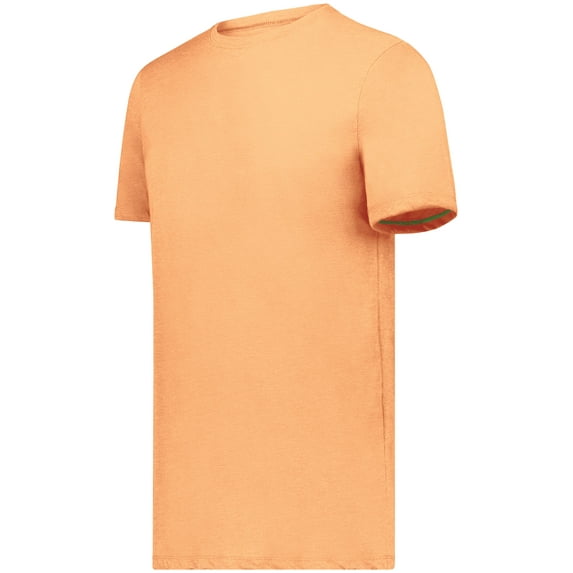 Holloway B25564645 Youth Eco-Revive Tri-Blend T-Shirt, Olive Heather - Large