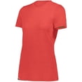 thumbnail image 1 of Holloway B25664943 Women Eco-Revive Triblend T-Shirt, Carbon Heather - Small, 1 of 1