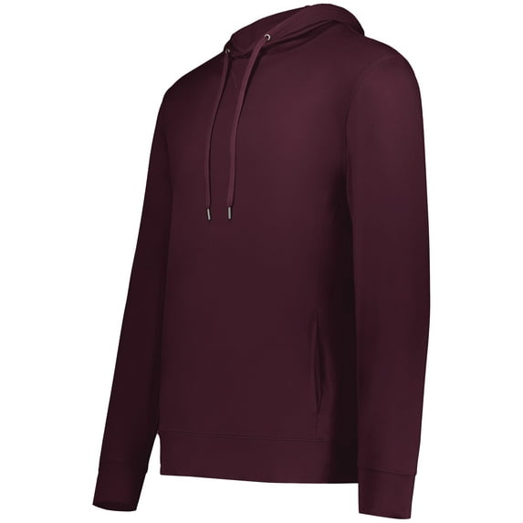 Holloway B30964533 Eco Revive Ventura Soft Knit Hoodie, Maroon - Small