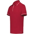 thumbnail image 1 of Holloway B31064706 CoolCore Polo Shirt, Scarlet & White - Extra Large, 1 of 2