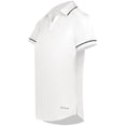 thumbnail image 1 of Holloway B31464002 CoolCore Polo Shirt for Women, White & Black - Extra Small, 1 of 2