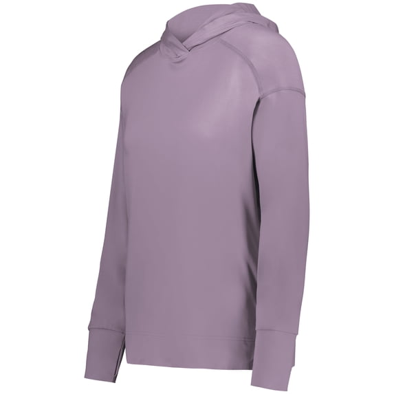 Holloway B32164214 Eco Revive Ventura Soft Knit Hoodie for Women, Lavender - Medium