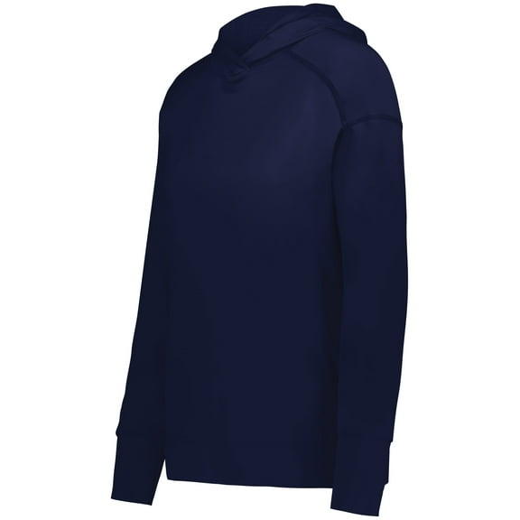 Holloway B32164657 Eco Revive Women Ventura Soft Knit Hoodie, Navy - 2XL
