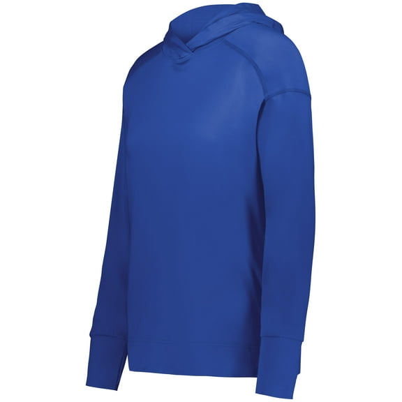 Holloway B32164755 Eco Revive Women Ventura Soft Knit Hoodie, Royal - Large