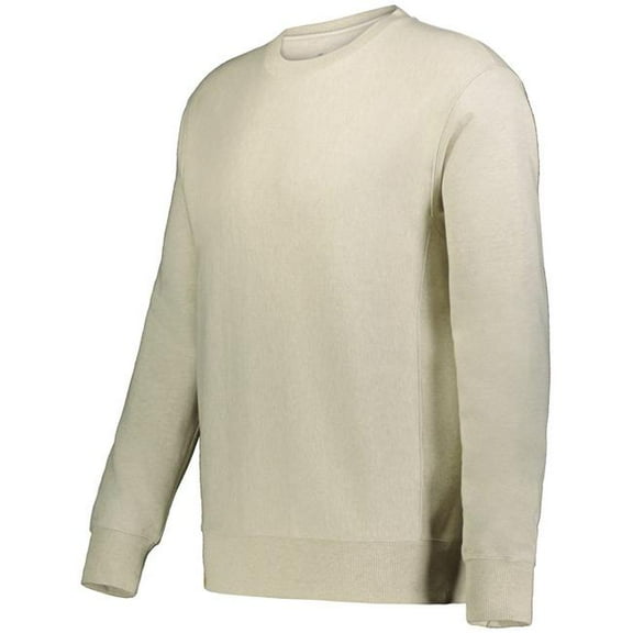 Holloway 222156.75N.XL Classic Heavyweight Fleece Crew T-Shirt, Vintage Birch Heather - Extra Large