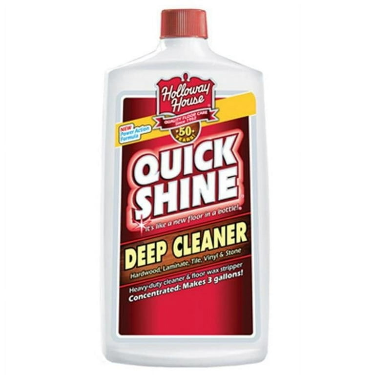 Holloway House Quick Shine Deep Floor Wax Cleaner, 27 oz