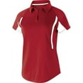 thumbnail image 1 of Holloway Ladies Avenger Polo 222730 Scarlet/White Xl, 1 of 2