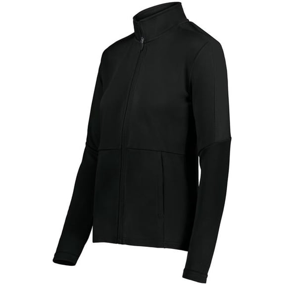 Holloway 223730.425.MT Ladies Crosstown Jacket, Black - Medium Tall
