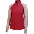 thumbnail image 1 of Holloway M Girls Axis 1/2 Zip Pullover Scarlet/Scarlet Heather 222905, 1 of 1