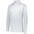 thumbnail image 1 of Holloway S Converge 1/2 Zip Pullover White 222565, 1 of 5