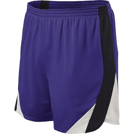Holloway Sportswear 2XL Approach Shorts Purple/Black/White 221041