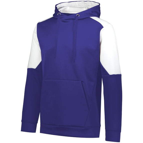 Holloway Sportswear 2XL Blue Chip Hoodie Purple/White 222540