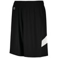 thumbnail image 1 of Holloway Sportswear 2XL Dual-Side Single Ply Shorts Black/White 224079, 1 of 6