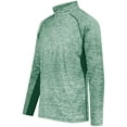 thumbnail image 1 of Holloway Sportswear 2XL Electrify Coolcore® 1/2 Zip Pullover Dark Green Heather 222574, 1 of 5