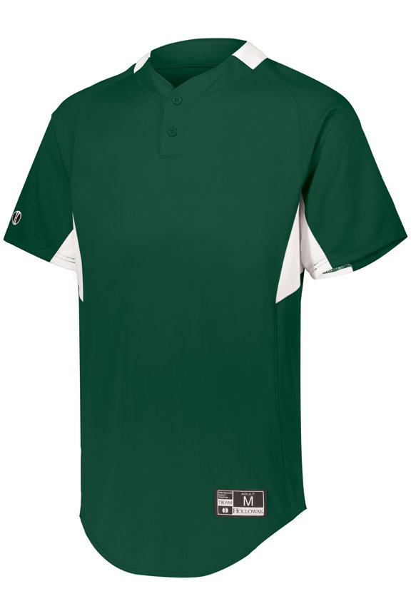 Sportswear 2XL Game7 Two-Button Baseball Jersey Forest/White 221024