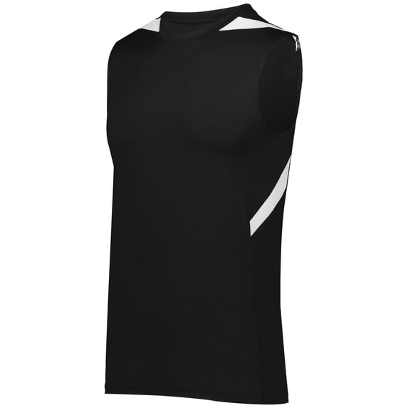 Holloway Sportswear 2XL PR Max Compression Jersey Black/White 221037