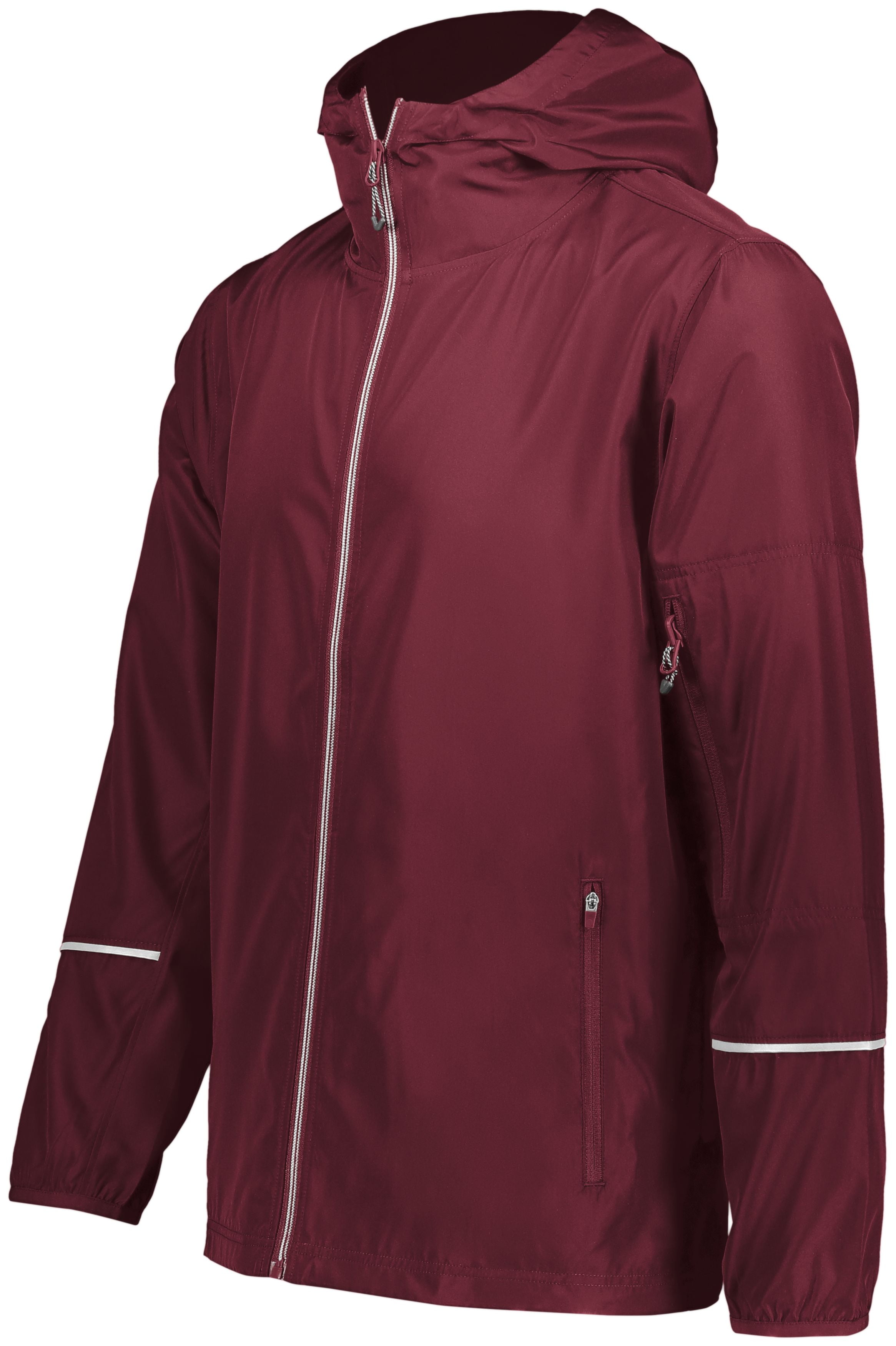 Holloway Sportswear 2XL Packable Full Zip Jacket Maroon (hlw) 229582