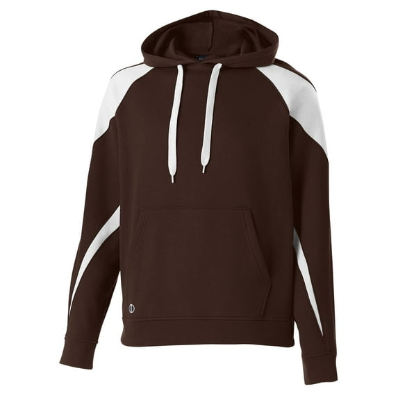 Holloway Sportswear 2XL Prospect Hoodie Brown/White 229546