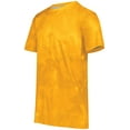 thumbnail image 1 of Holloway Sportswear 2XL Stock Cotton-Touch Poly Tee Gold Cloud Print 222596, 1 of 5
