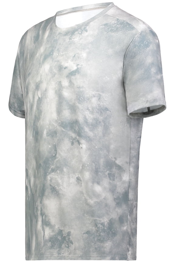 Sportswear 2XL Stock Cotton-Touch Poly Tee Silver Cloud Print 222596