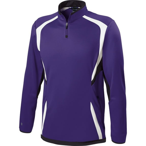 Holloway Sportswear 2XL Transform Pullover Purple/Black/White 229037