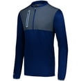 thumbnail image 1 of Holloway Sportswear 2XL Weld Hybrid Pullover Navy/Carbon 229596, 1 of 5
