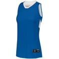 thumbnail image 1 of Holloway Sportswear 2XL Womens Dual-Side Single Ply Basketball Jersey Royal/White 224378, 1 of 5
