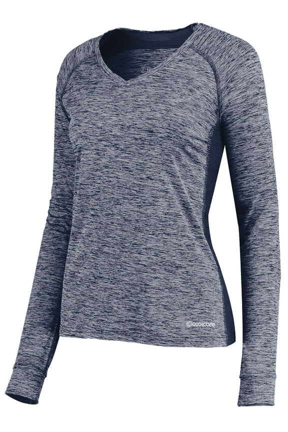 Sportswear 2XL Womens Electrify Coolcore® Long Sleeve Tee Navy Heather 222770