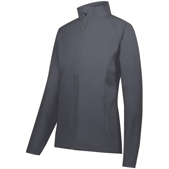 Holloway Sportswear 2XL Womens Featherlight Soft Shell Jacket Carbon 229721
