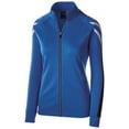 thumbnail image 1 of Holloway Sportswear 2XL Womens Flux Jacket Royal Heather/Black/White 229768, 1 of 2