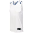 thumbnail image 1 of Holloway Sportswear 2XL Womens RETRO BASKETBALL JERSEY White/Royal 224376, 1 of 5