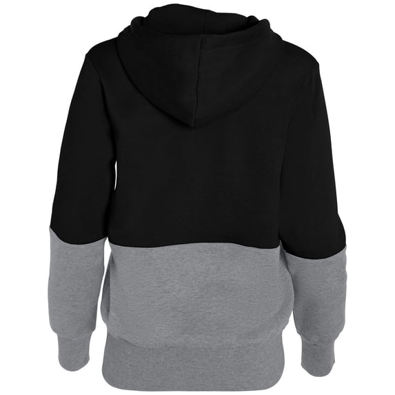 Holloway Sportswear 2XL Womens Ration Hoodie Black/Charcoal Heather 229378