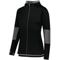thumbnail image 1 of Holloway Sportswear 2XL Womens Sof-Stretch Jacket Black/Carbon 229737, 1 of 5
