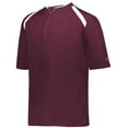thumbnail image 1 of Holloway Sportswear 3XL Clubhouse Pullover Maroon/White 229581, 1 of 5